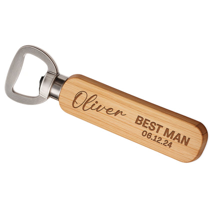 Personalized Bottle Opener Stainless Steel