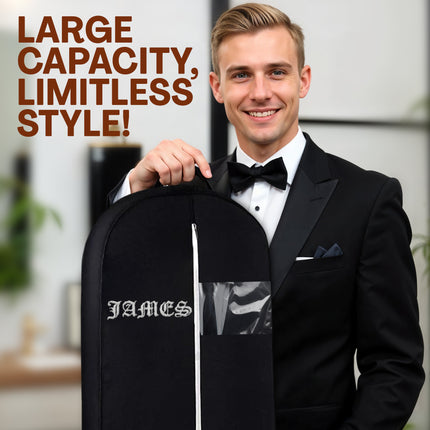 Personalized Garment bag for Groom Tuxedo