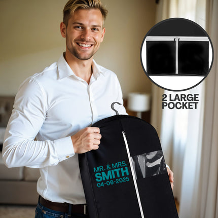 Personalized Garment bag for Groom Tuxedo