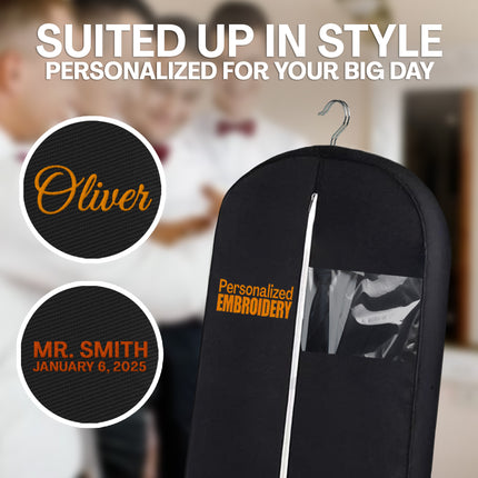 Personalized Garment bag for Groom Tuxedo