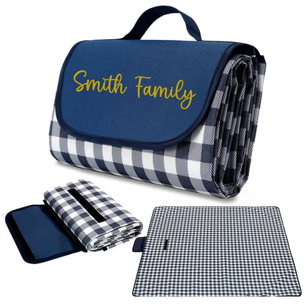 Bulk Personalized Picnic Blankets - 10 Pack