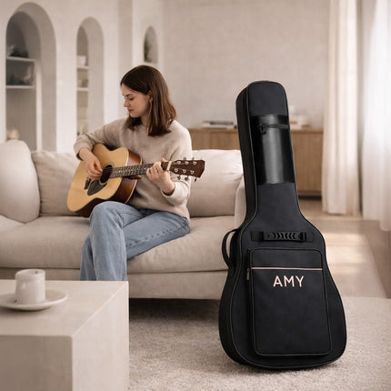 Personalized  Guitar Gig Bag – Custom Name or Logo