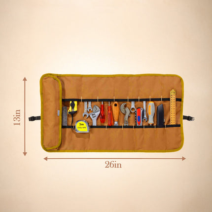 Personalized Embroidered Carhartt Roll Tool Organizer