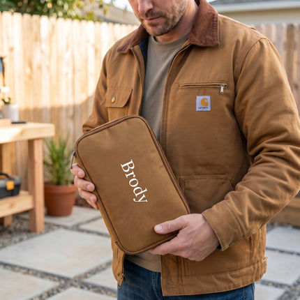 Carhartt 600-Denier Personalized Tool Organizer, Durable Water-Resistant, Soft Organizer
