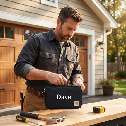 Carhartt 600-Denier Personalized Tool Organizer, Durable Water-Resistant, Soft Organizer
