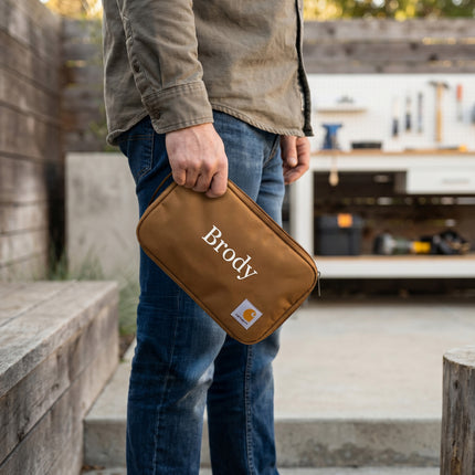 Carhartt 600-Denier Personalized Tool Organizer, Durable Water-Resistant, Soft Organizer