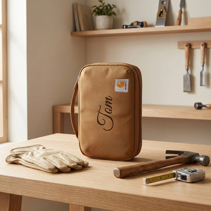 Carhartt 600-Denier Personalized Tool Organizer, Durable Water-Resistant, Soft Organizer