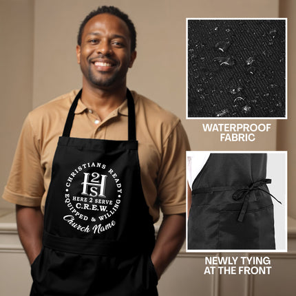 Custom Christian Aprons for Women & Men