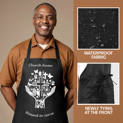 Custom Christian Aprons - Blessed To Serve