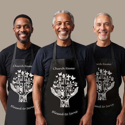 Custom Christian Aprons - Blessed To Serve