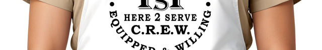 Custom Christian Aprons for Women & Men