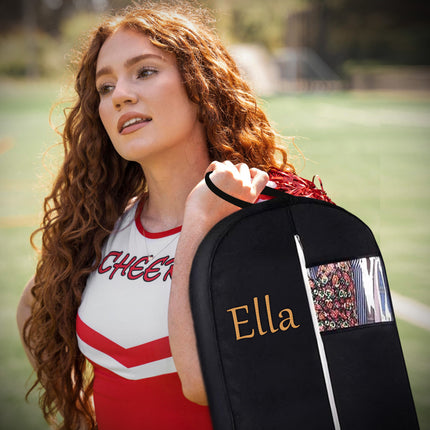 Personalized Garment bag for Cheer Outfit - Embroidered Cheerleader, Gift For Her, Gift for Dancer