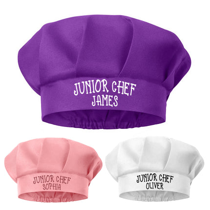 Personalized Kids Chef Hat Junior Chef
