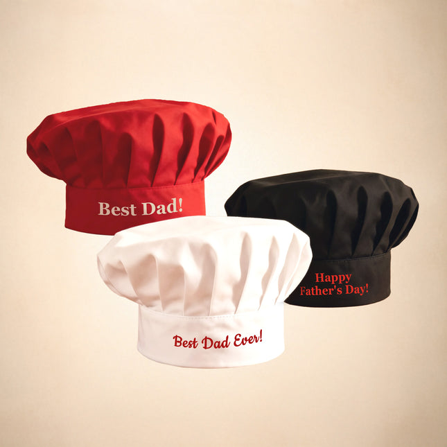 Personalized Grill Chef Hat – Custom Name