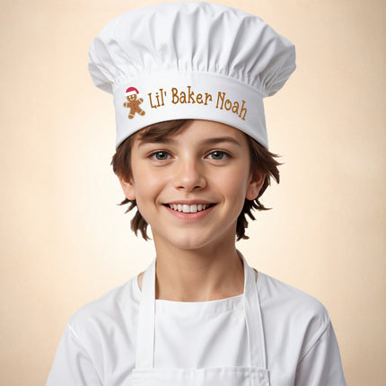 Customized Toddler Chef Hat – Fun Food Designs (Popcorn, Burger & More)