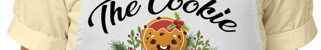 Custom Kids Christmas Apron for Kitchen with Name
