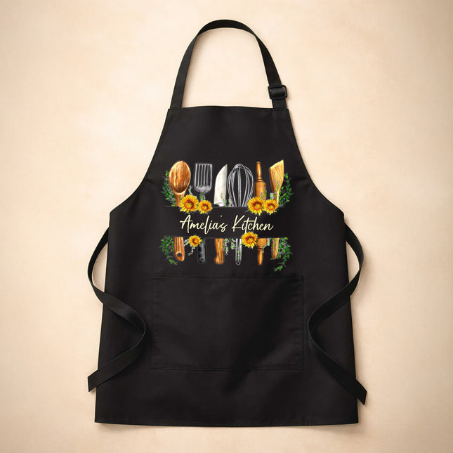 Custom Apron with Name - Mother's Day Gift for Baker