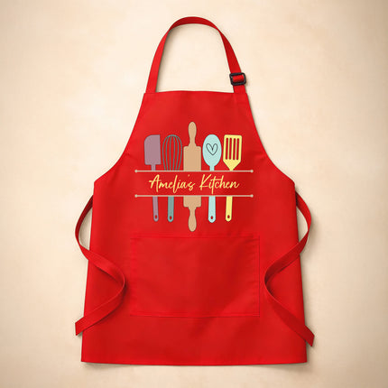 Personalized Chef Apron Kitchen Design for Men & Women