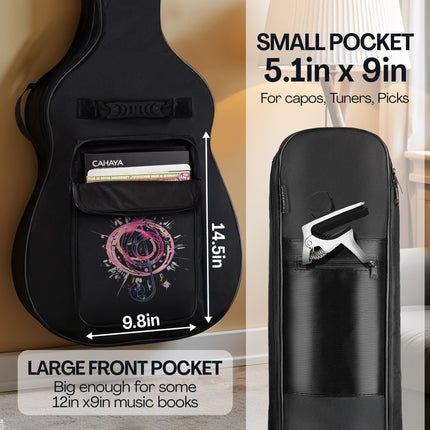 Personalized Guitar Gig Bag with Custom Name or Logo
