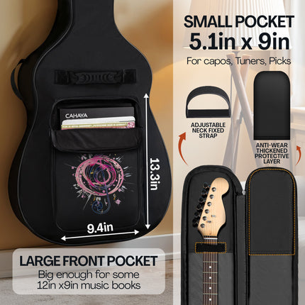 Personalized Guitar Gig Bag with Custom Name or Logo