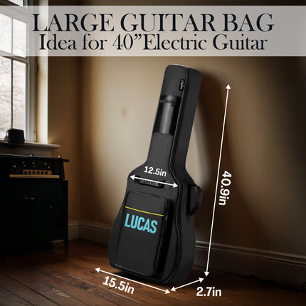 Personalized Guitar Gig Bag with Custom Name or Logo