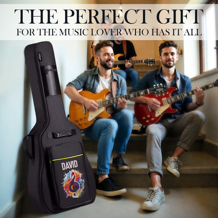 Personalized Guitar Gig Bag with Custom Name or Logo