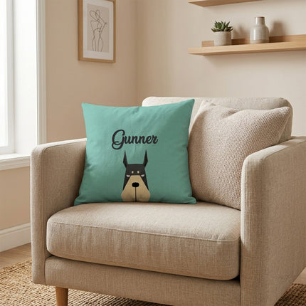 Customized Dog Pillow with Custom Name - 18'' x 18''