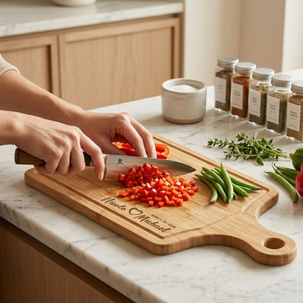 Personalized Cutting Board Laser Engraved