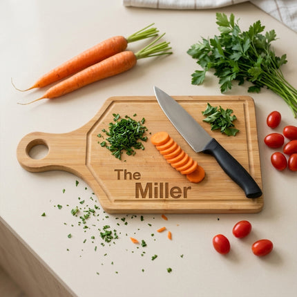 Personalized Cutting Board Laser Engraved