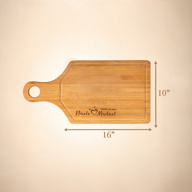 Personalized Cutting Board Laser Engraved