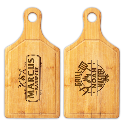 personalized cutting board for bbq with custom name engraved gift for fathers day birthday anniversary usa made custom grill accessories customized gift for men dad husband brother