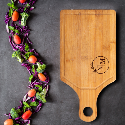 personalized cutting board laser engraved wooden chopping board with custom name customized kitchen tool new home essentials usa made wedding gifts bride gifts gift for men couples fathers day