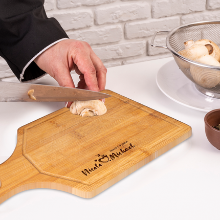 personalized cutting board laser engraved wooden chopping board with custom name customized kitchen tool new home essentials usa made wedding gifts bride gifts gift for men couples fathers day