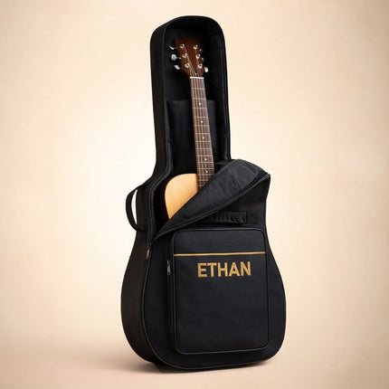 Personalized  Guitar Gig Bag – Custom Name or Logo