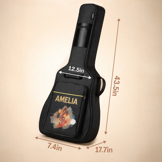 Personalized Guitar Gig Bag – Custom Logo Case