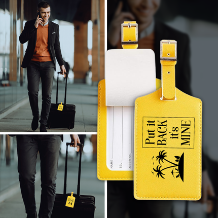 Custom Luggage Tags for Suitcases Bag Tags with Name