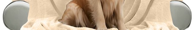 Embroidered Cream Blanket with Name
