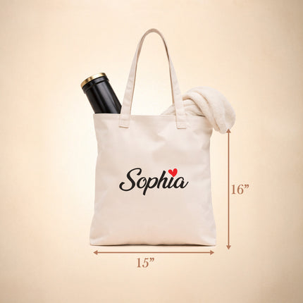 Personalized Cotton Drawstring Bag