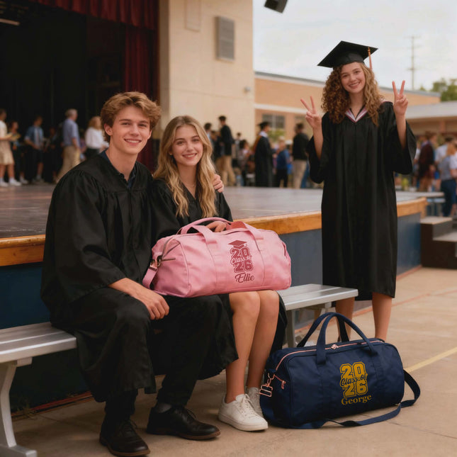 Personalized Class of 2026 Duffle Bag – Graduation Gift