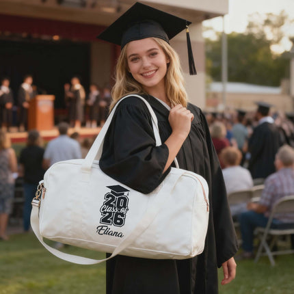 Personalized Class of 2026 Duffle Bag – Graduation Gift