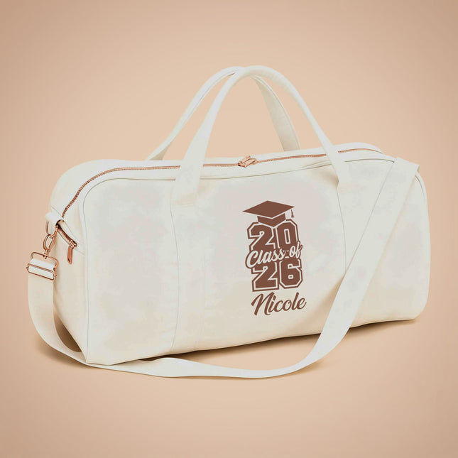 Personalized Class of 2026 Duffle Bag – Graduation Gift