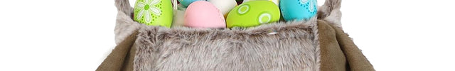 Personalized Easter Basket with Embroidered Name for Girls & Boys