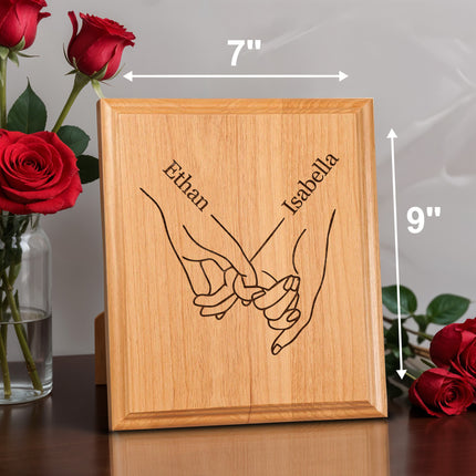 Personalized Wood Plaque, Personalized Marriage Plaque