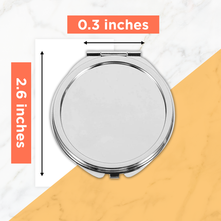 Personalized Engraved Compact Mirror