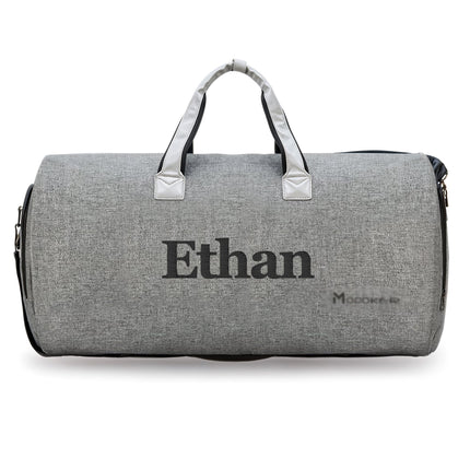 Convertible Garment Bags for Travel with Embroidered Name