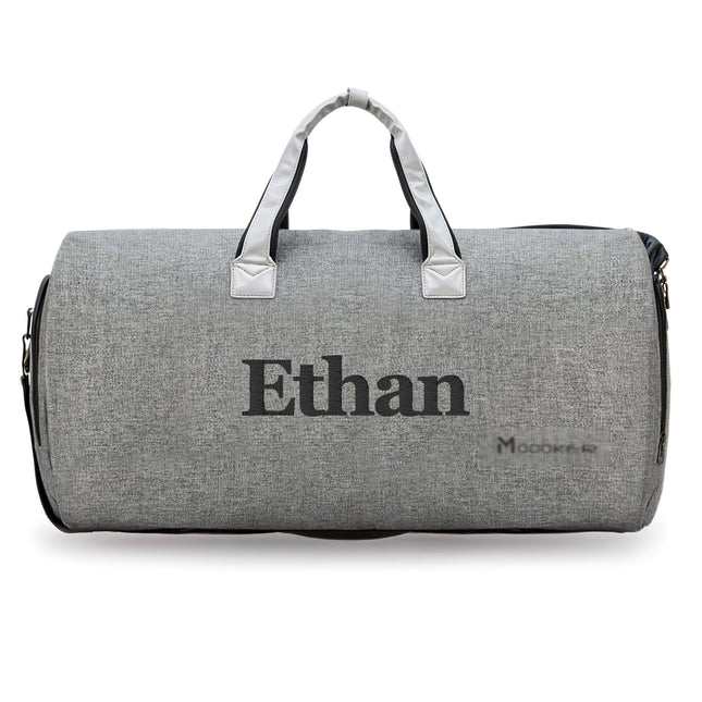 Convertible Garment Bags for Travel with Embroidered Name