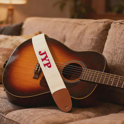 Personalized  Guitar Strap for Bass, Electric & Acoustic Guitar