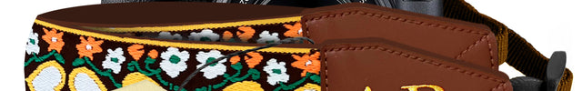Personalized Embroidered Heart Camera Strap - Camera Strap for SLR/ DSLR