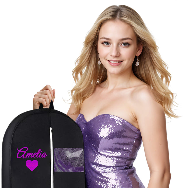 Personalized Garment bag for Prom Dress & Prom Suits Outfit
