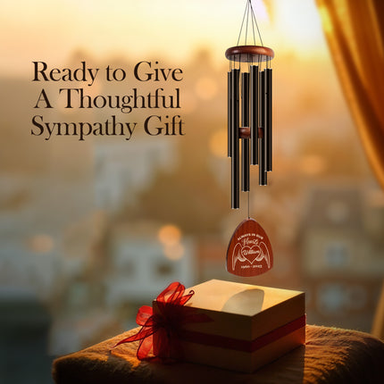 Personalized Memorial Wind Chimes with Custom Name
